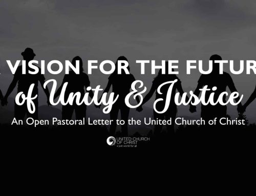 A pastoral letter to the United Church of Christ on unity and justice