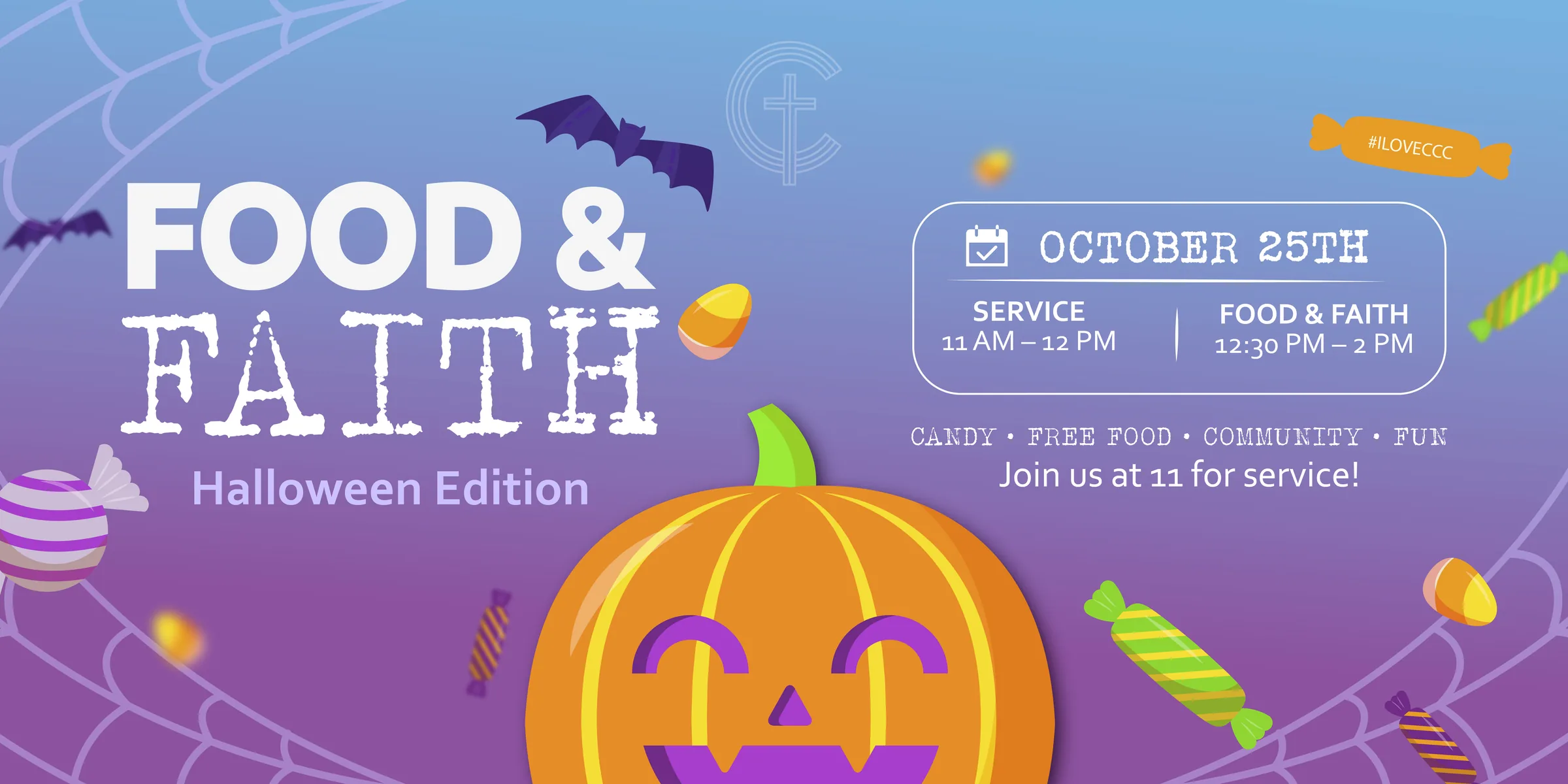 Food & Faith Halloween Edition - October 25th